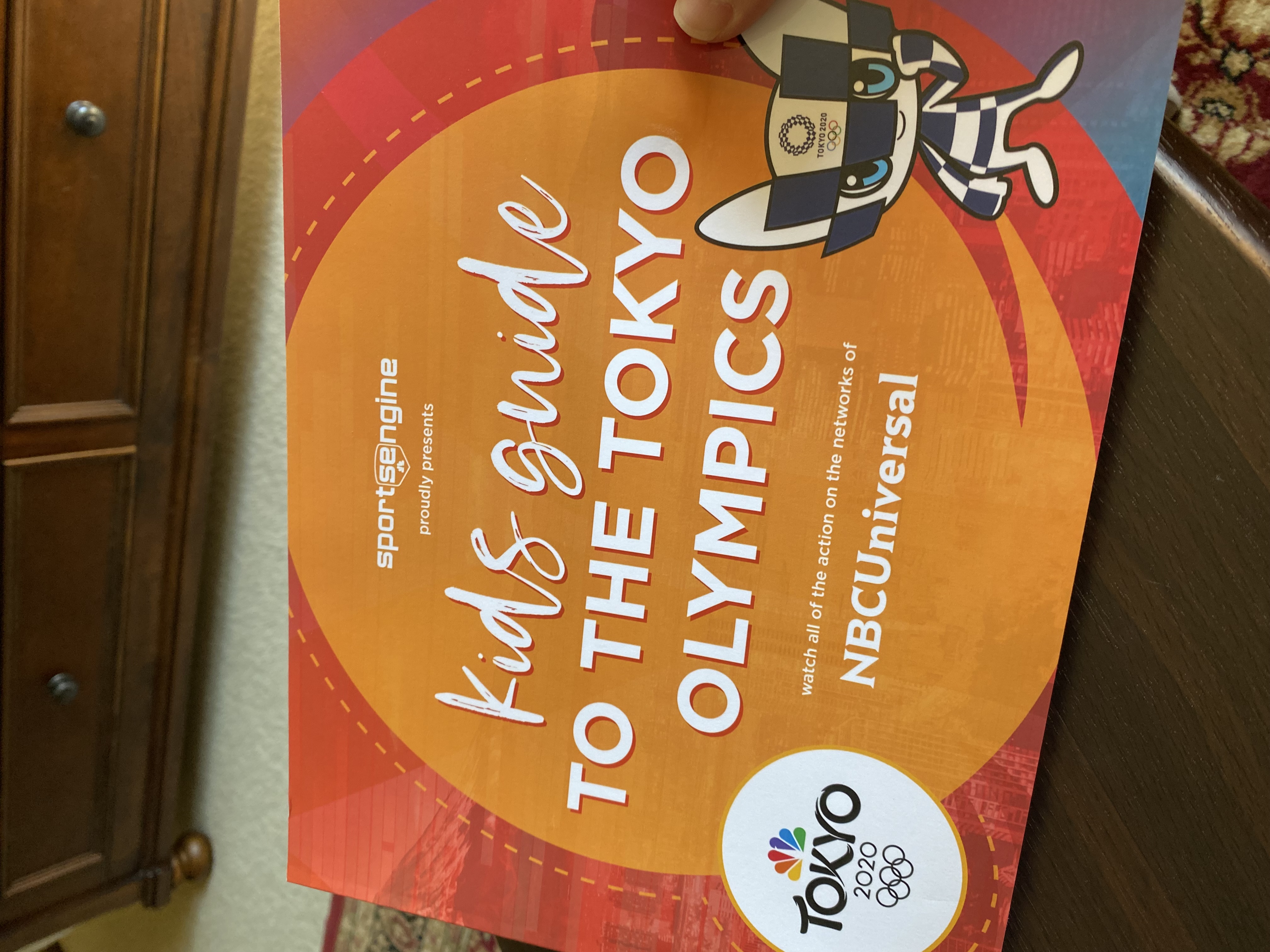 Vega Digital Awards Winner - SportsEngine Introduces First Kids Guide to the Olympics, broadhead